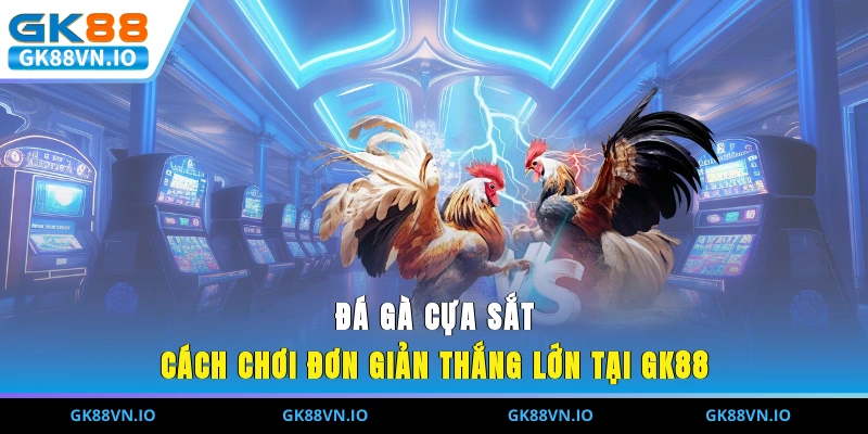 Đá Gà Cựa Sắt - Cách Chơi Đơn Giản, Thắng Lớn Tại GK88 Đá Gà Cựa Sắt - Cách Chơi Đơn Giản, Thắng Lớn Tại GK88