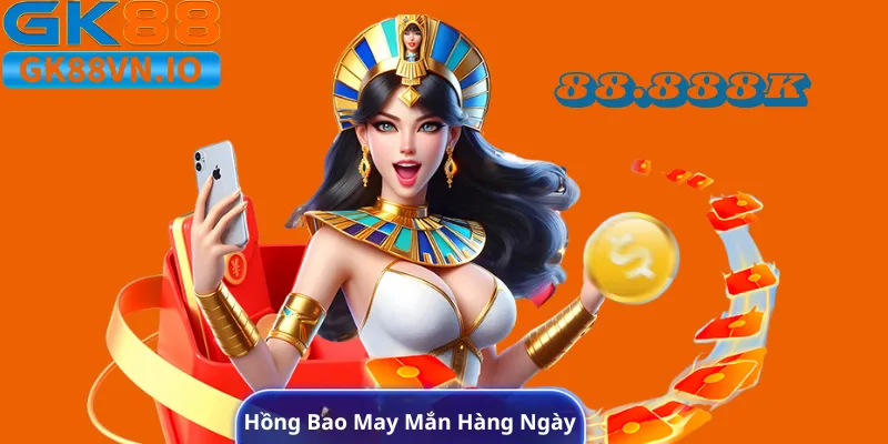 Khuyến mãi hồng bao may mắn hằng ngày
